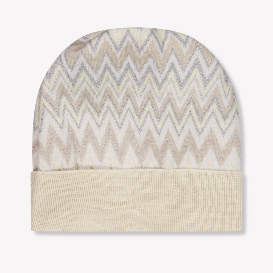 Missoni Kids Girls Hat In Beige