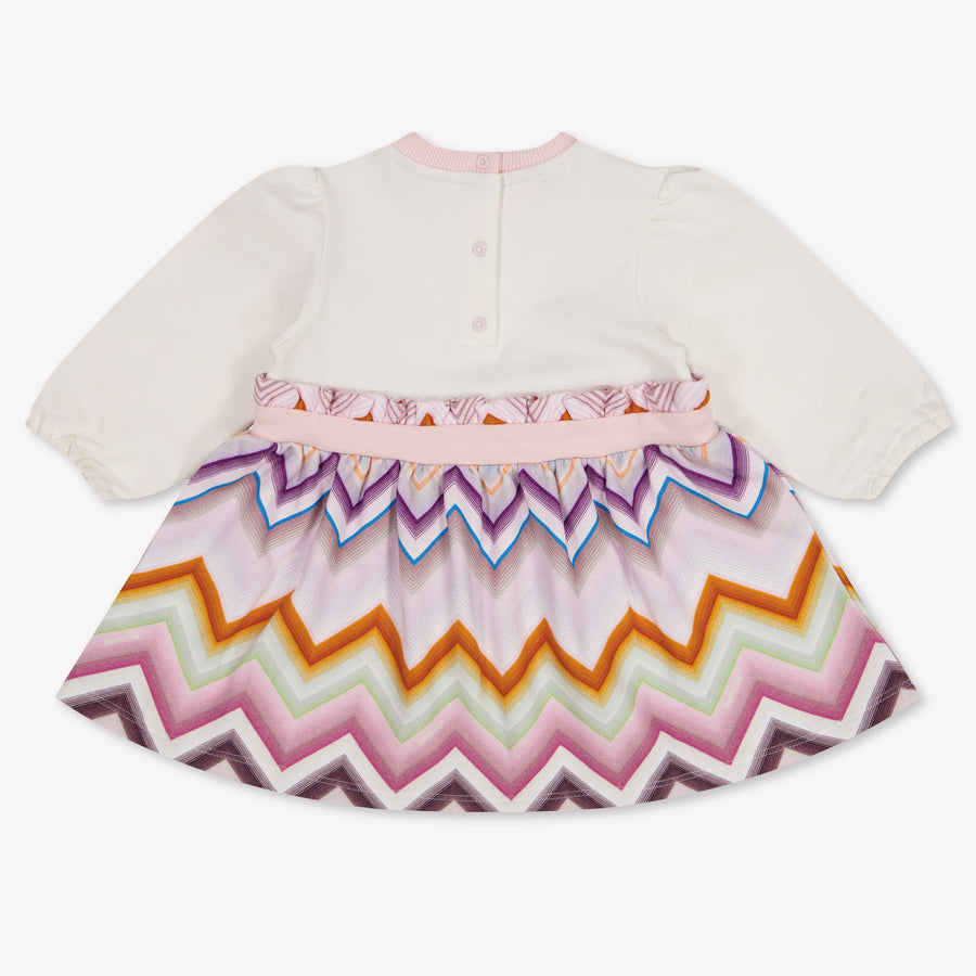 Missoni Baby Girls Dress In OffWhite