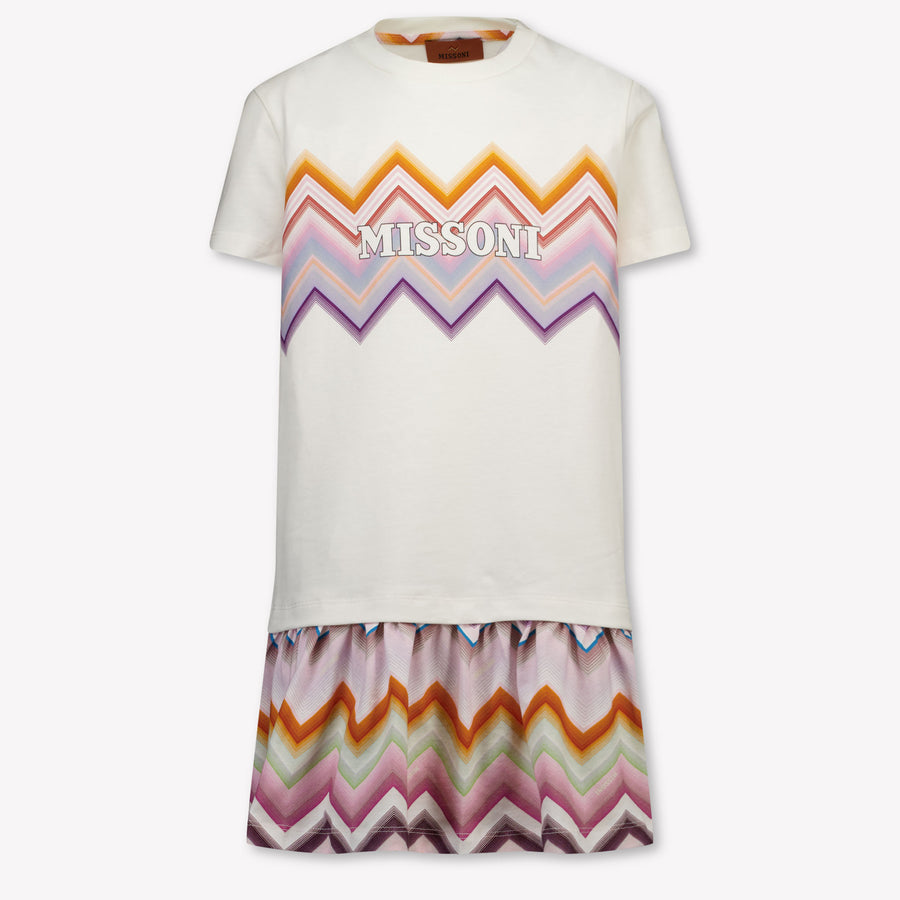 Missoni Girls Dress in Off-White