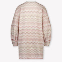 Missoni Kinder Meisjes Jurk In Licht Roze