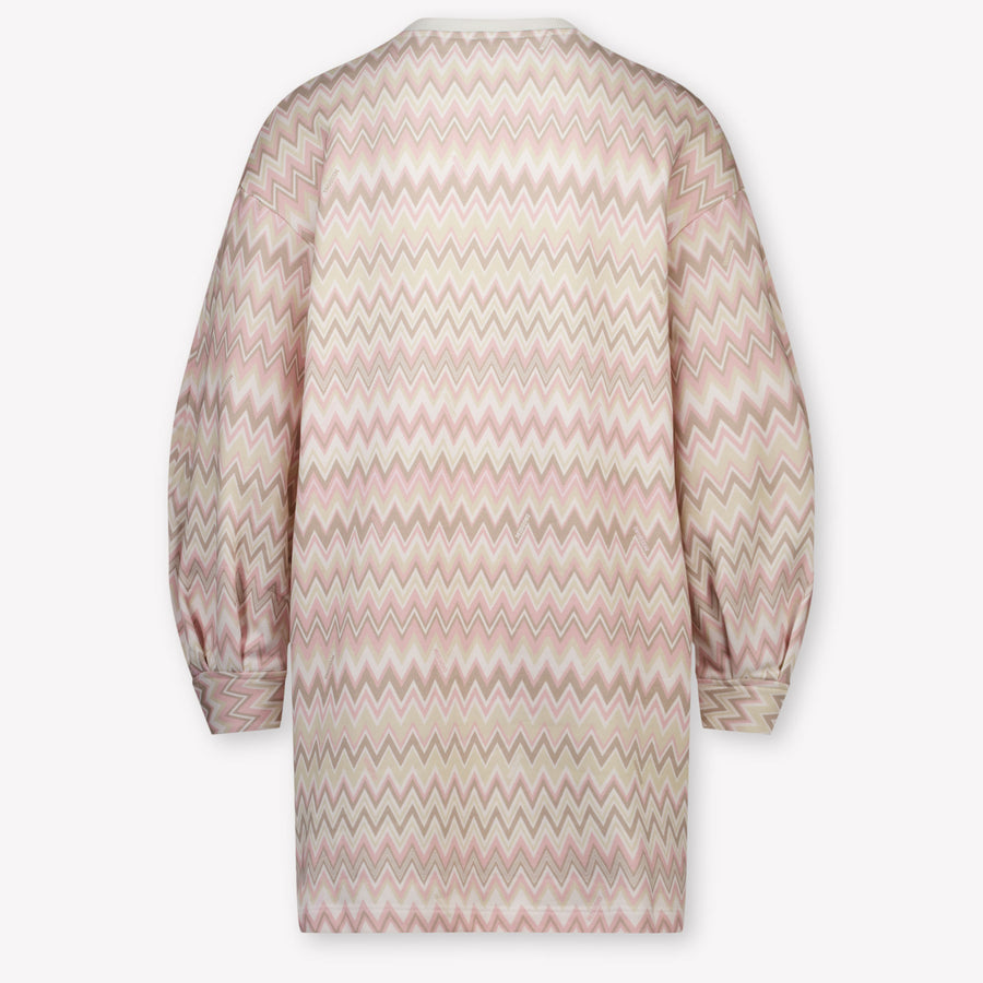 Missoni Kinder Meisjes Jurk In Licht Roze