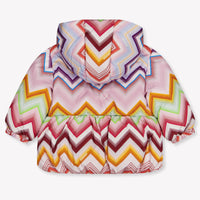 Missoni Baby Girls Jackets In Light Pink