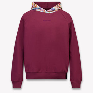 Missoni Kids Girls Sweater In Bordeaux