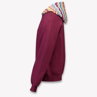 Missoni Kids Girls Sweater In Bordeaux