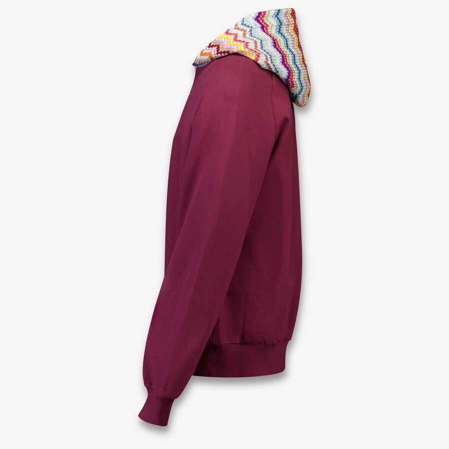 Missoni Kids Girls Sweater In Bordeaux