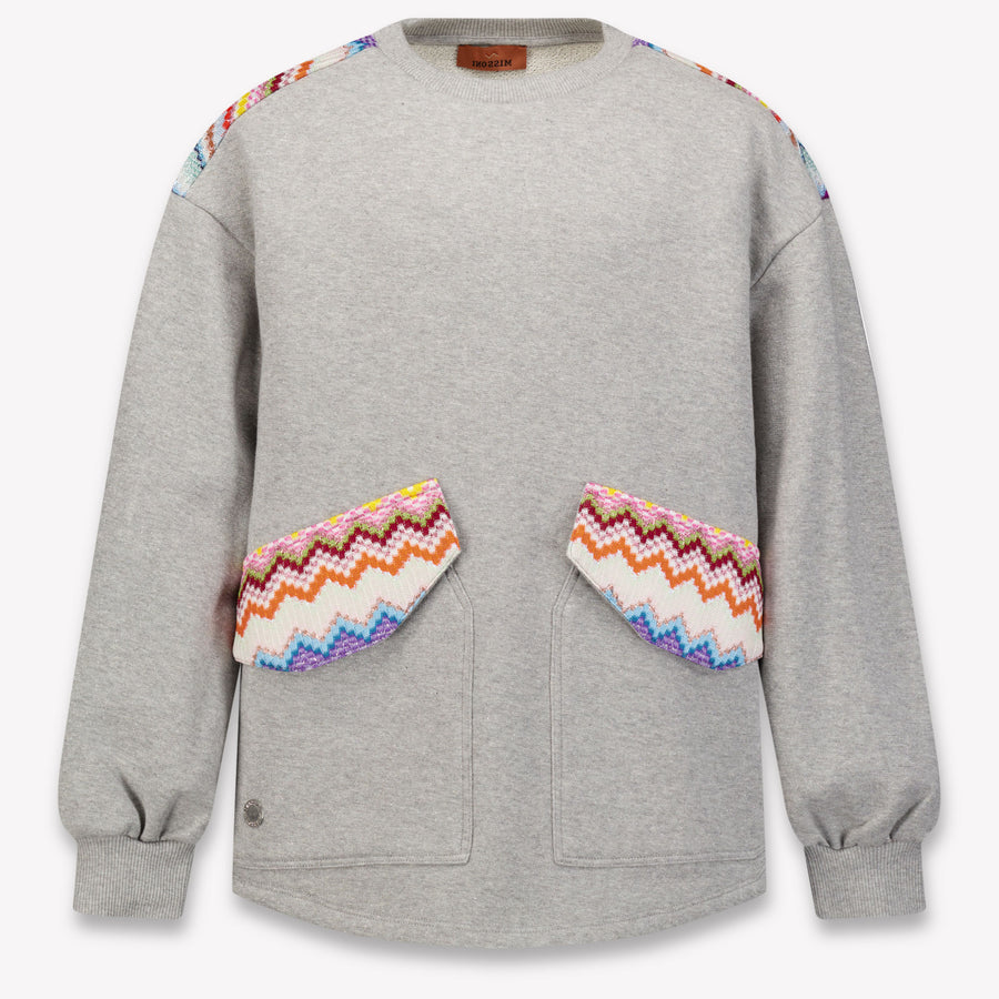 Missoni Kinder Meisjes Trui In Grijs