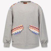 Missoni Kinder Meisjes Trui In Grijs