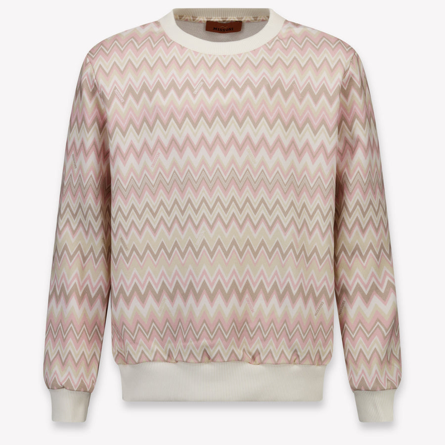 Missoni Kinder Meisjes Trui In Licht Roze