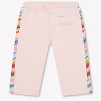 Missoni Baby Girls Pants In Light Pink