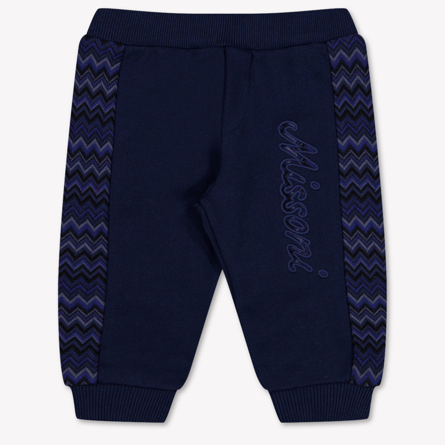 Missoni Baby Jongens Broek In Navy