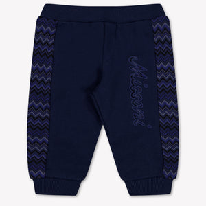 Missoni Baby Jongens Broek In Navy
