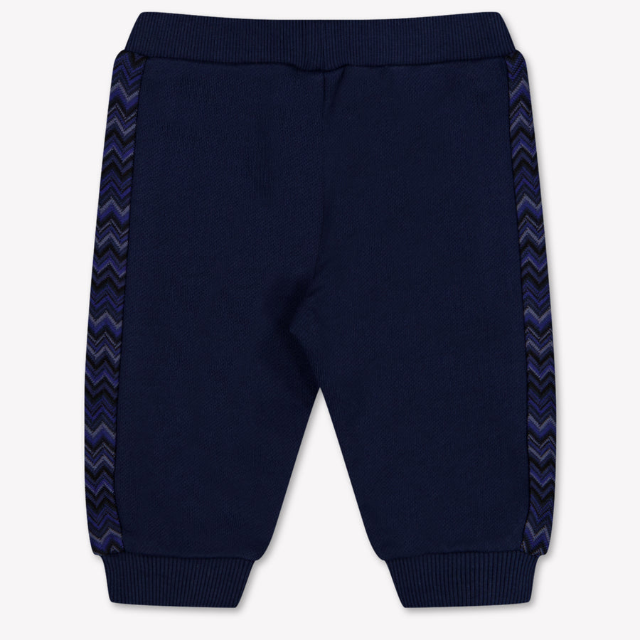 Missoni Baby Jongens Broek In Navy
