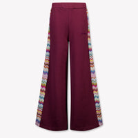 Missoni Kinder Meisjes Broek In Bordeaux