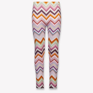 Missoni Kinder Meisjes Legging In Licht Roze