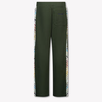 Missoni Kids Boys Pants In Dark Green