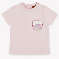 Missoni Baby Meisjes T-Shirt In Licht Roze