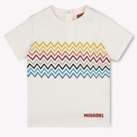 Missoni Baby Boys T-Shirt In OffWhite