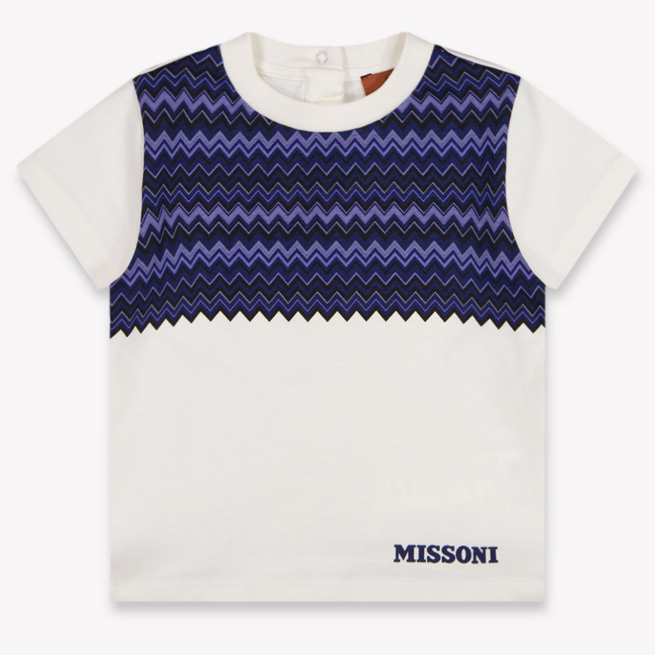 Missoni Baby Boys T-Shirt In OffWhite