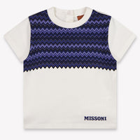Missoni Baby Boys T-Shirt In OffWhite