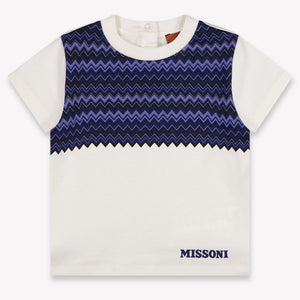 Missoni Baby Boys T-Shirt In OffWhite