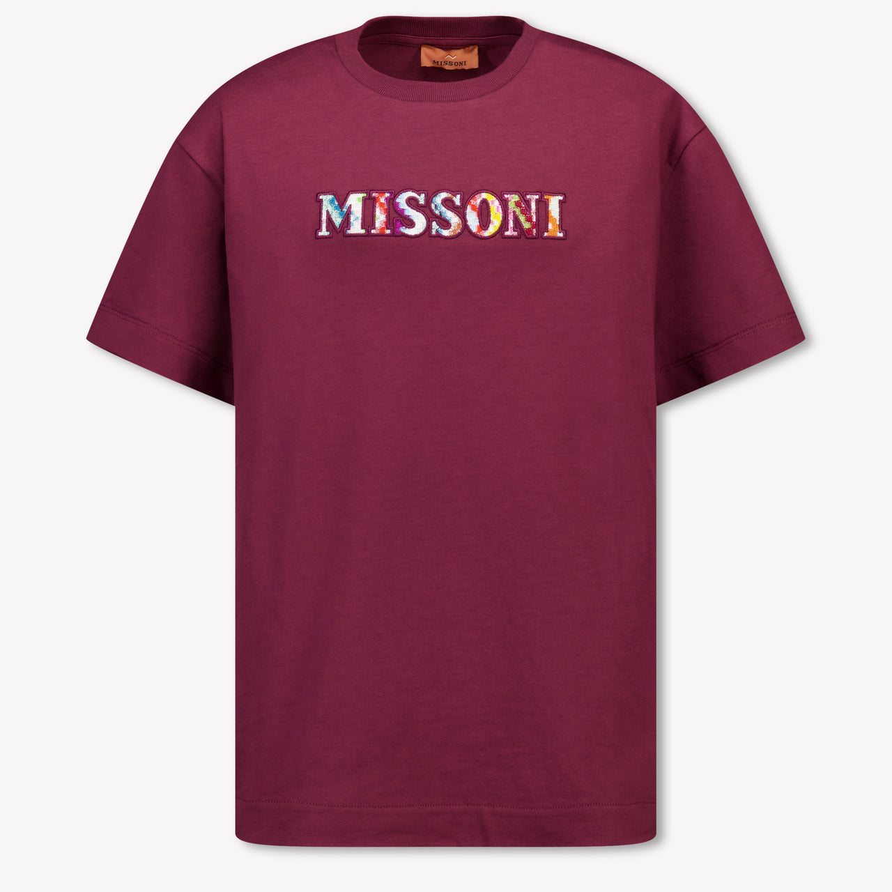 Missoni Kids Girls T-Shirt In Bordeaux