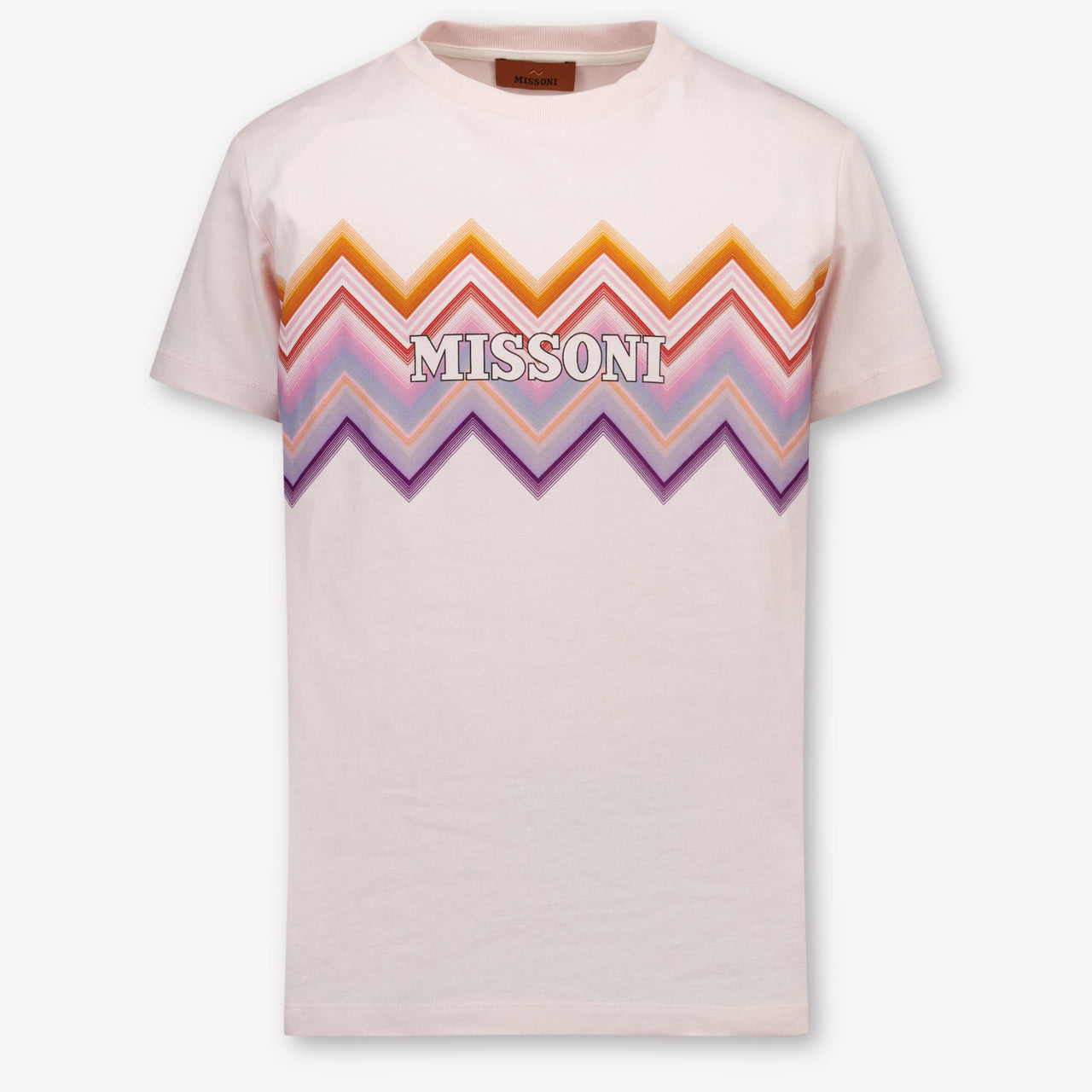 Missoni Kinder Meisjes T-Shirt In Licht Roze
