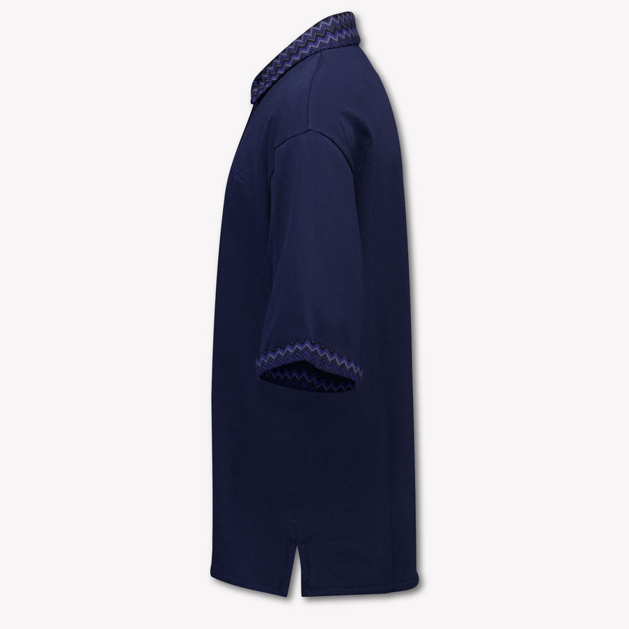 Missoni Kids Boys Polo In Navy
