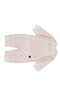 Missoni Baby Girls Playsuit In Light Pink