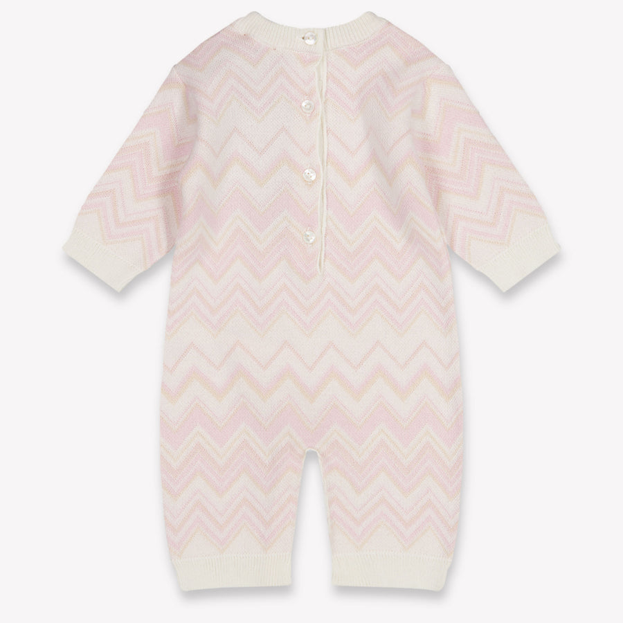 Missoni Baby Meisjes Boxpakje In Licht Roze