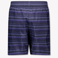 Missoni Kids Boys Swimwear In Navy