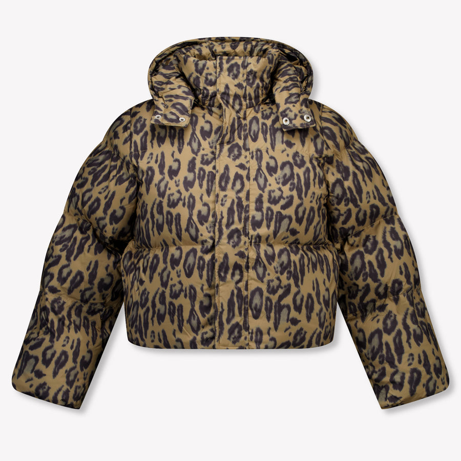Stella McCartney Girls Winter Jacket in Leopard