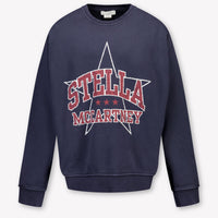 Stella McCartney Kids Girls Sweater In Navy