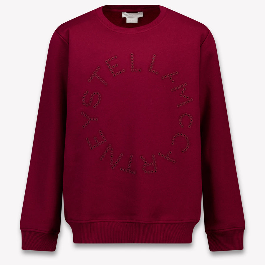 Stella McCartney Girls Sweater in Bordeaux