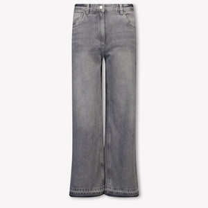 Stella McCartney Kids Girls Jeans In Gray