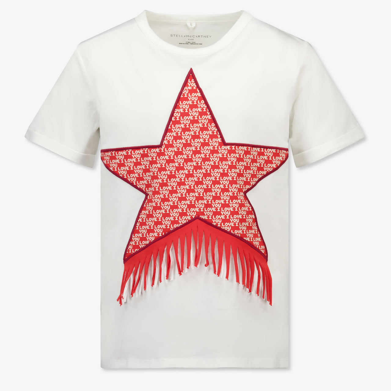 Stella McCartney Kinder Meisjes T-Shirt In Wit