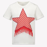 Stella McCartney Kinder Meisjes T-Shirt In Wit