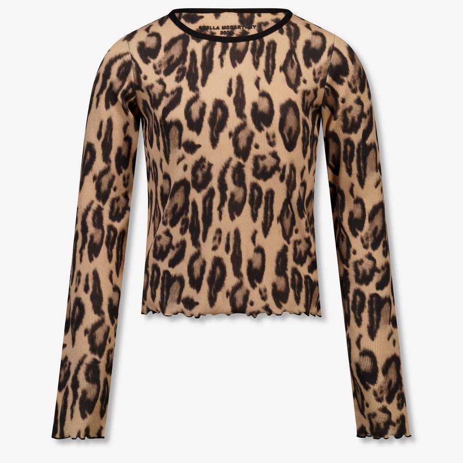 Stella McCartney Kids Girls T-Shirt In Panther