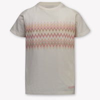 Missoni Kids Girls T-Shirt In Light Pink