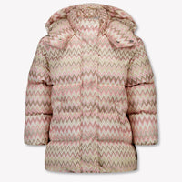 Missoni Kids Girls Jackets In Light Pink