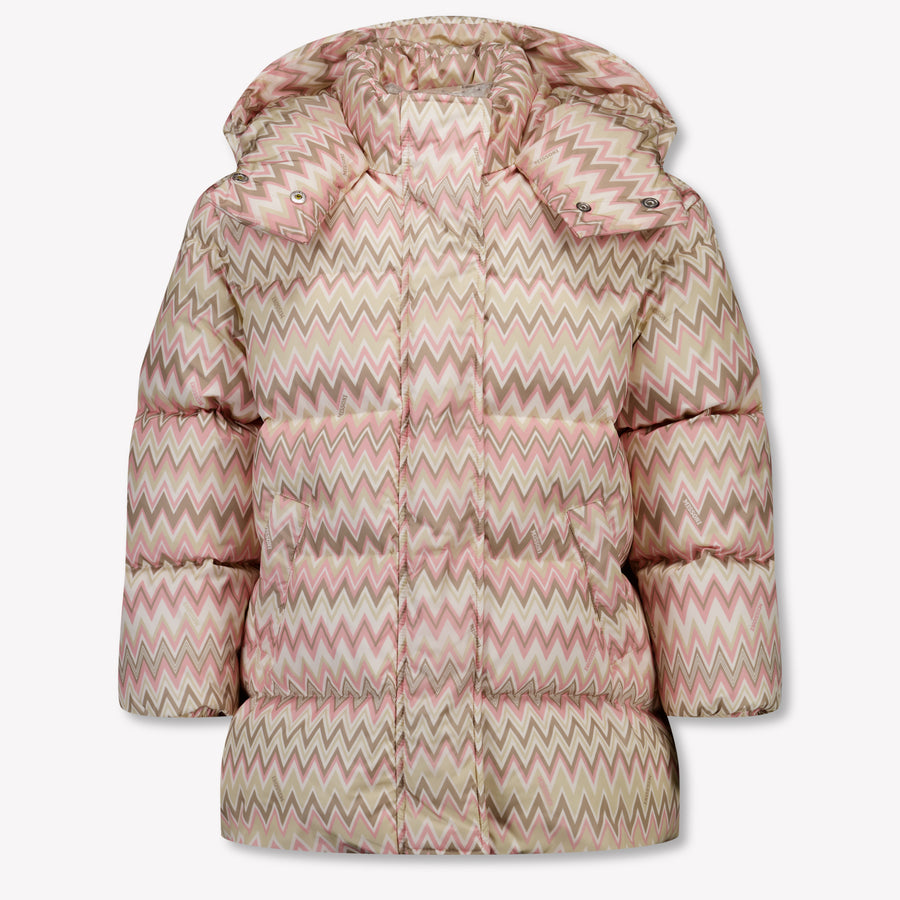 Missoni Kids Girls Jackets In Light Pink