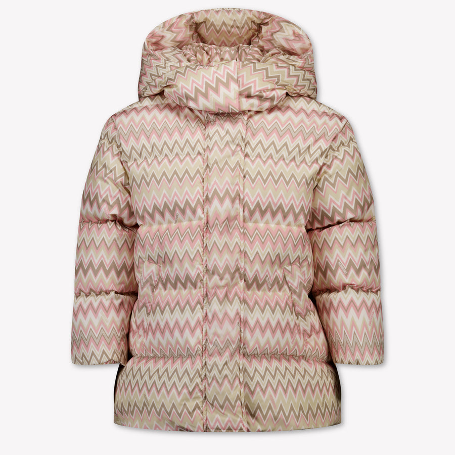 Missoni Kids Girls Jackets In Light Pink