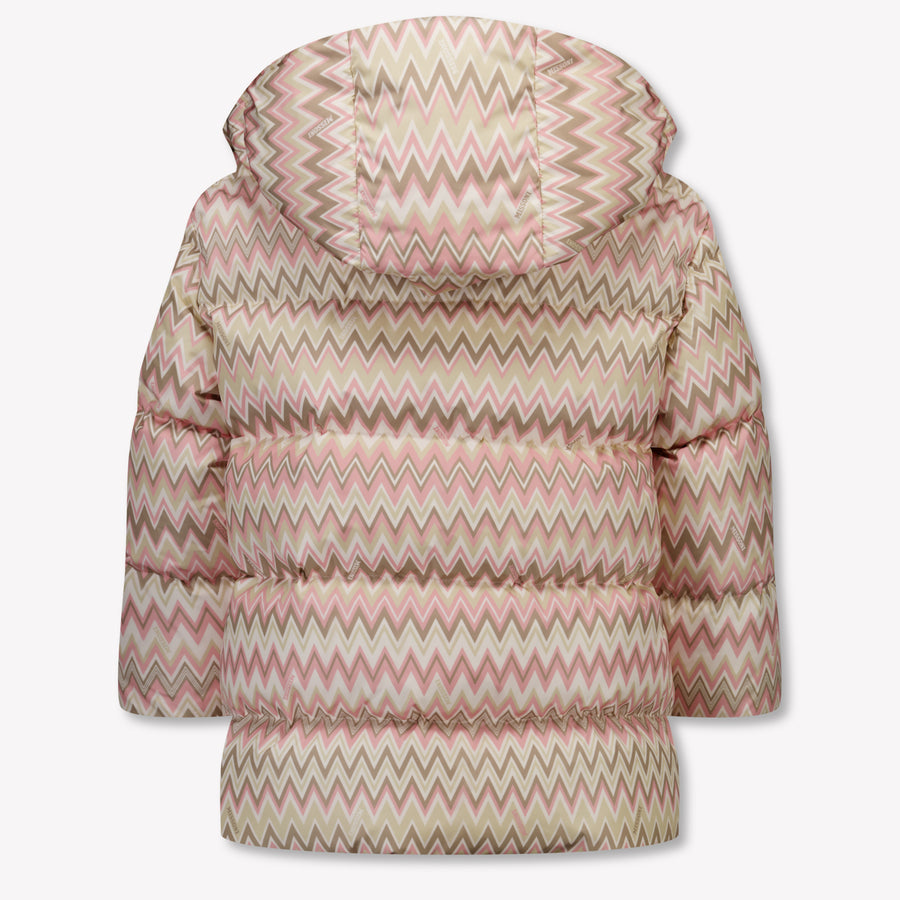 Missoni Kids Girls Jackets In Light Pink