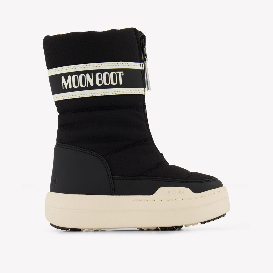 Moonboot Boys Snow Boots In Black