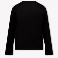 EA7 Kinder Jongens T-Shirt In Zwart