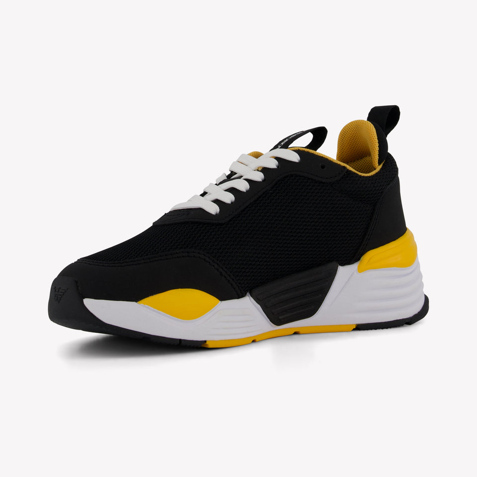 EA7 Jongens Sneakers In Zwart