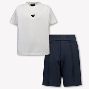 Armani Kids Boys Set In Navy