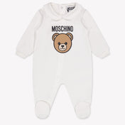 Moschino Baby Unisex Boxpakjes in Off White