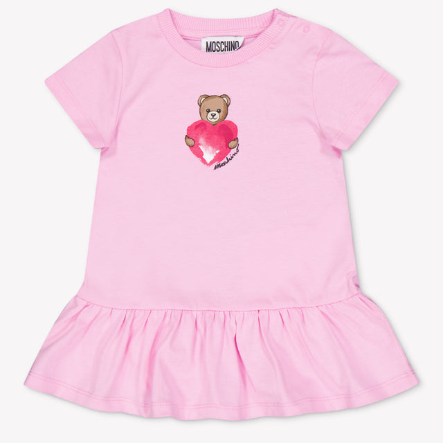 Moschino Baby Girls Dress In Pink