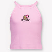 Moschino Kids Girls T-Shirt In Pink