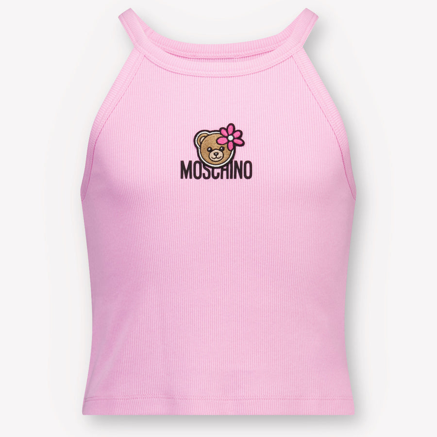 Moschino Kids Girls T-Shirt In Pink